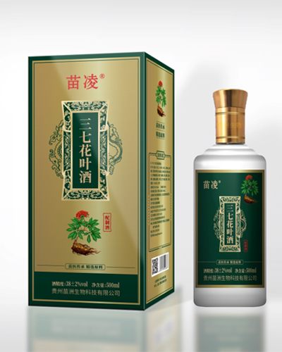 三七花葉酒